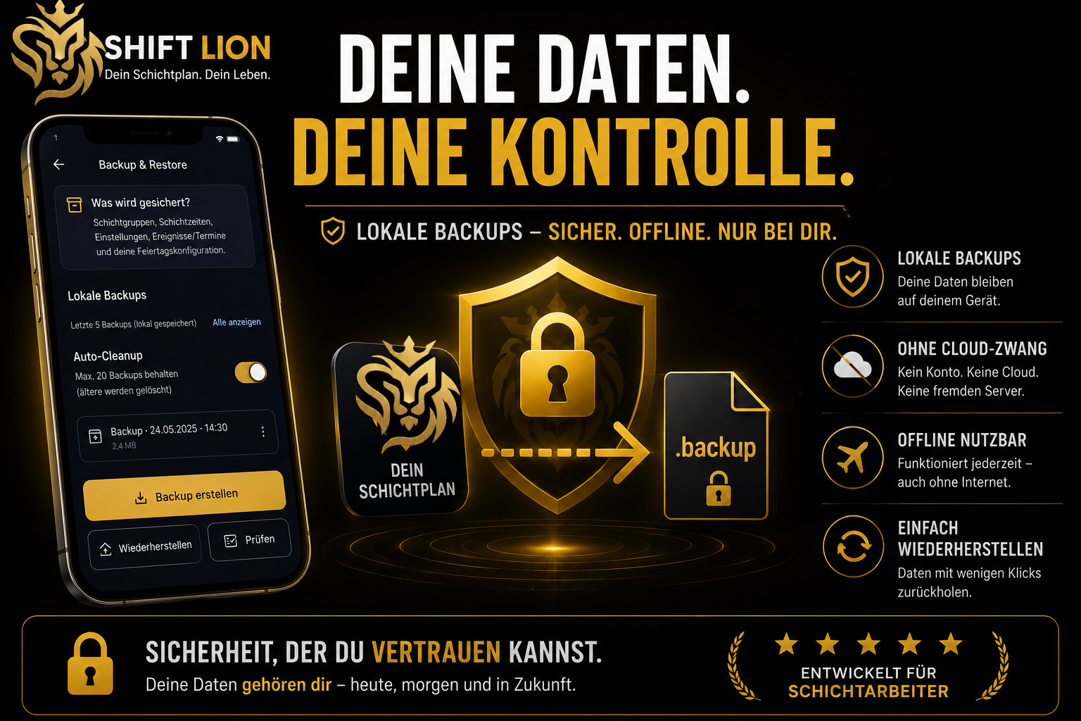 Shift Lion Backup