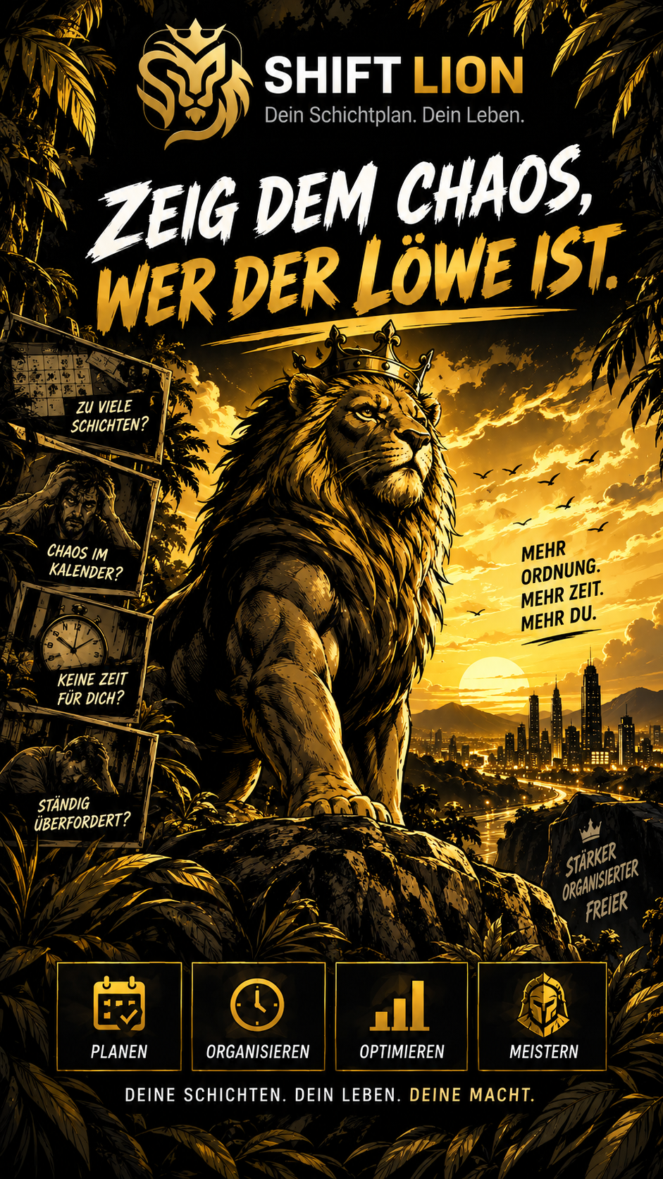 Shift Lion – Zeig dem Chaos, wer der Löwe ist